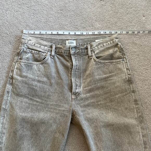 Citizens of Humanity Jolene in Ponytail Rigid High Rise Vintage Slim Jeans Sz 30 - Picture 9 of 12